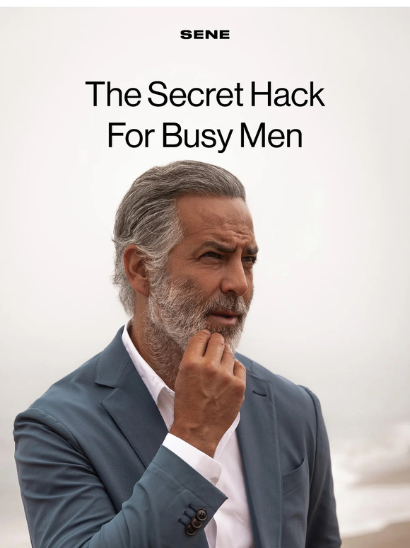 The Secret Hack For Busy Men.