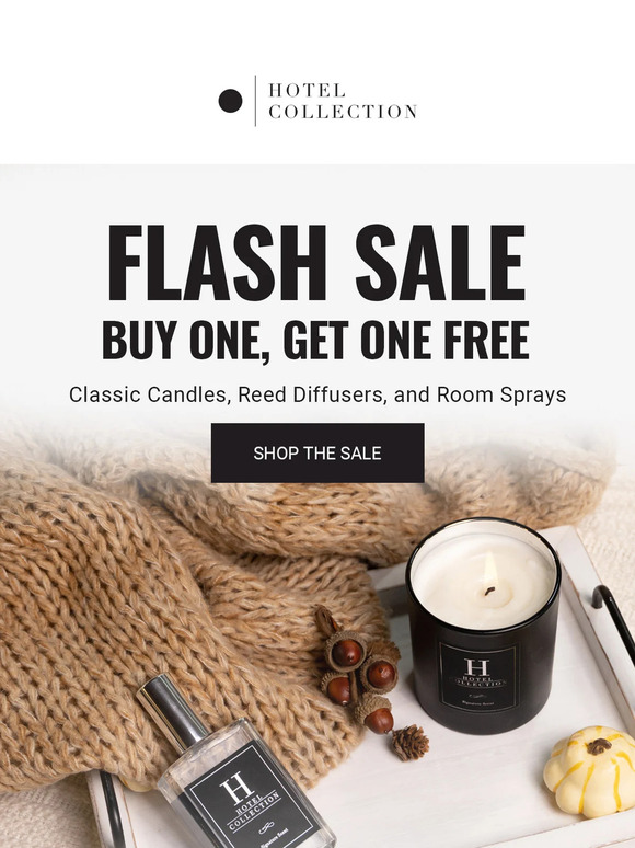 Flash Sale! Buy One, Get One FREE