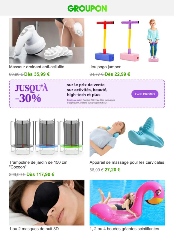 Masseur drainant anti-cellulite