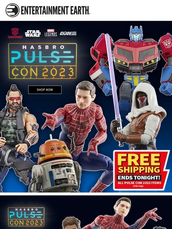 ⌛ Last Chance: Tons of Hasbro + Free Shipping Offer