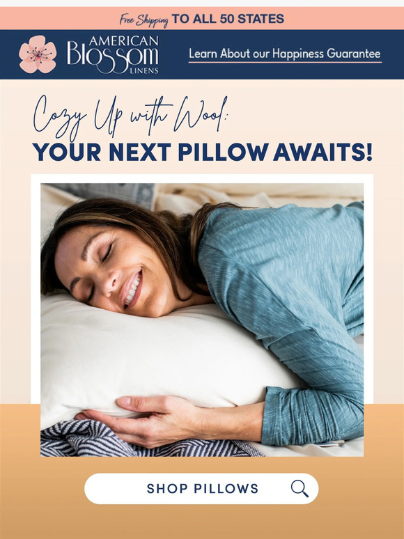The Benefits of a Wool Pillow 🐑