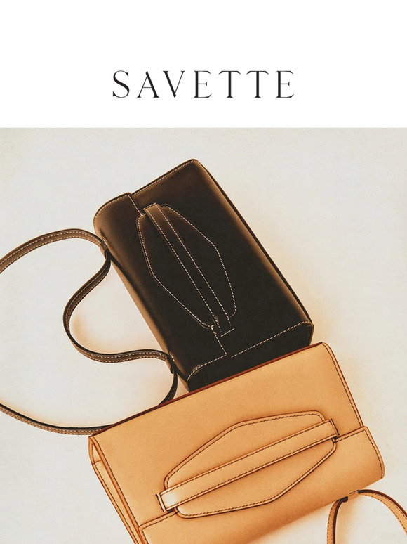 Savette Sport Convertible Leather Clutch Bag