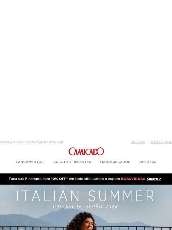 Próxima parada: Italian Summer 🍋