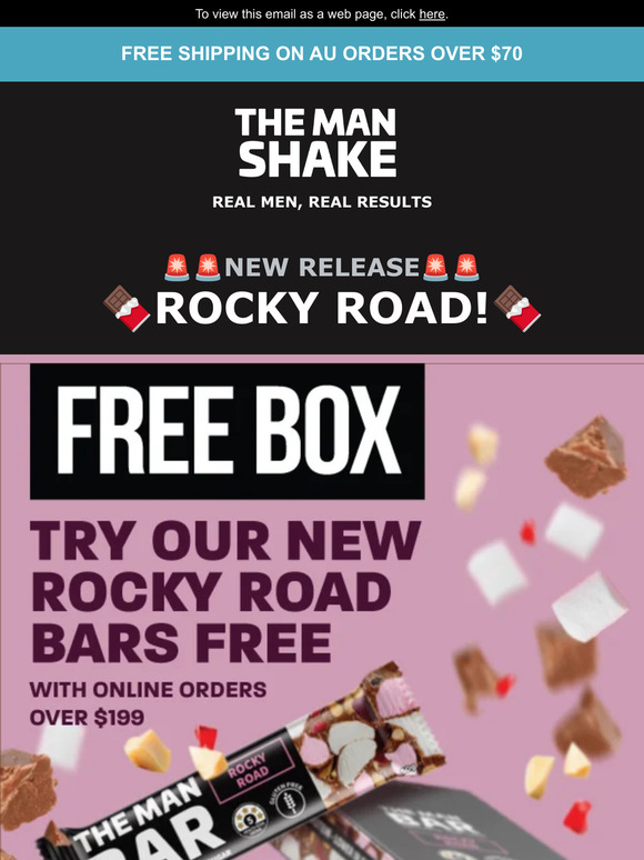 mate - Did someone say Rocky Road?