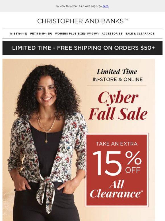 CYBER FALL Starts Now!