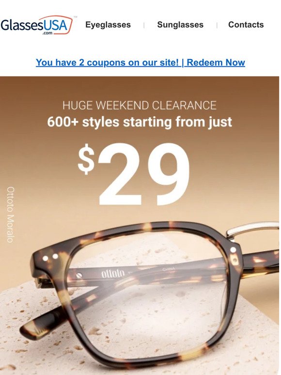 ✨ Get great glasses for way less!