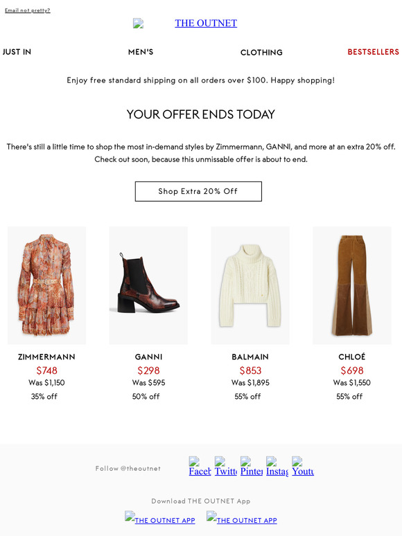 LAST DAY | Extra 20% off BESTSELLERS