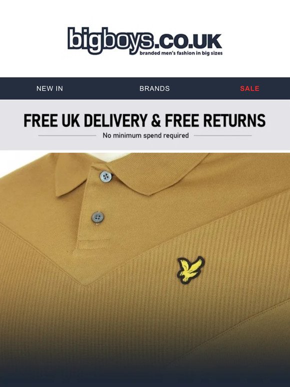 NEW Lyle & Scott with FREE Delivery!