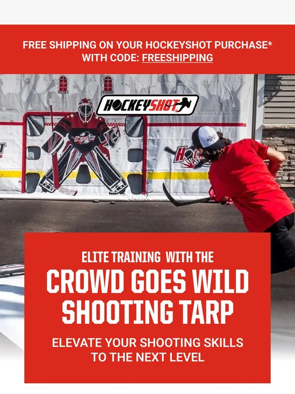 Achieve unparalleled success with the Crowd Goes Wild Shooting Tarp