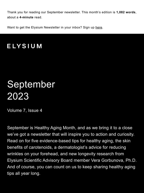Sept Newsletter: Forbes Recommends Basis for Your Skin