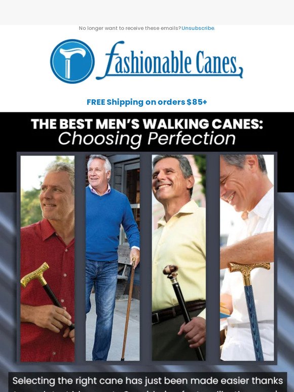 Looking for the perfect men's cane? 👀