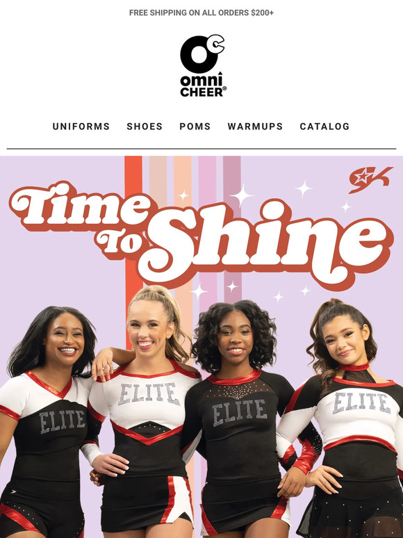 Omni Cheer InStock Uniforms, Ready for Competition Milled