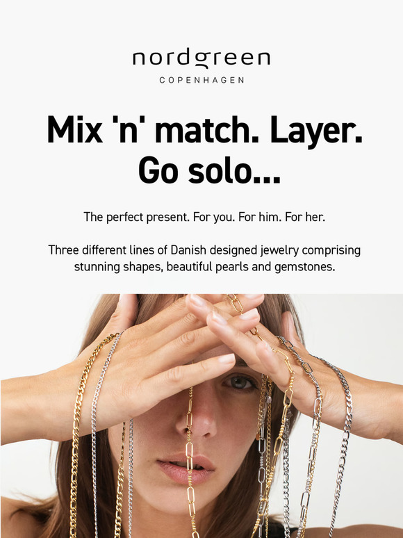 Check out the latest jewelry drop from Nordgreen