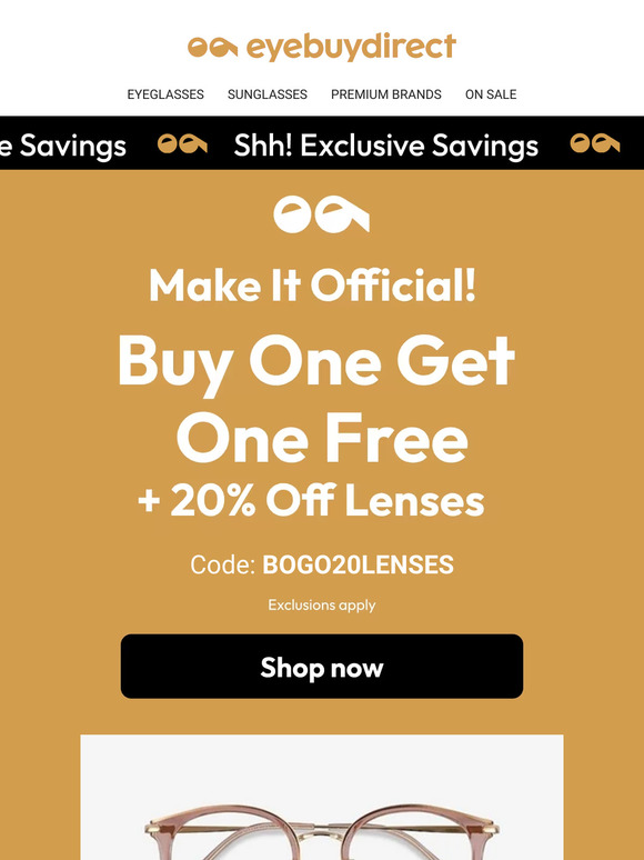 eyebuydirect Remember Your New Glasses? 🤓💫 Milled