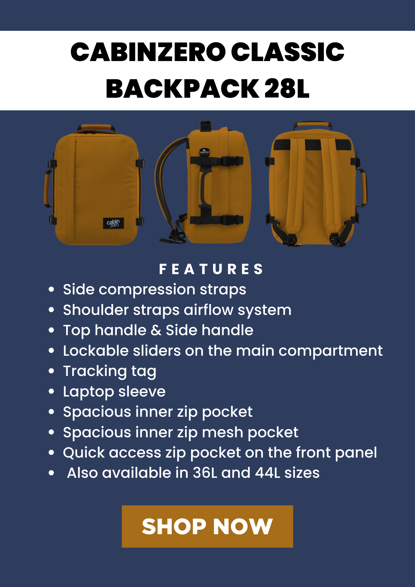 Classic Cabin Backpack 44L Miami Magenta