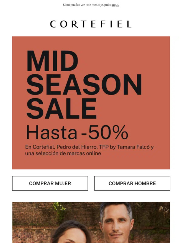 ¡Revoluciona tu armario! 🙌 Hasta -50% en Mid Season Sale