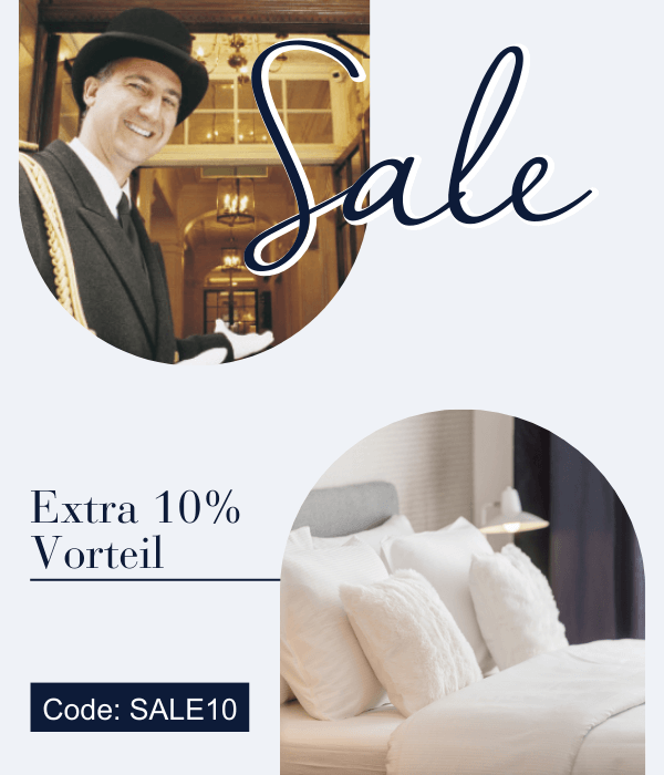 Jetzt sparen - Code: Sale10 