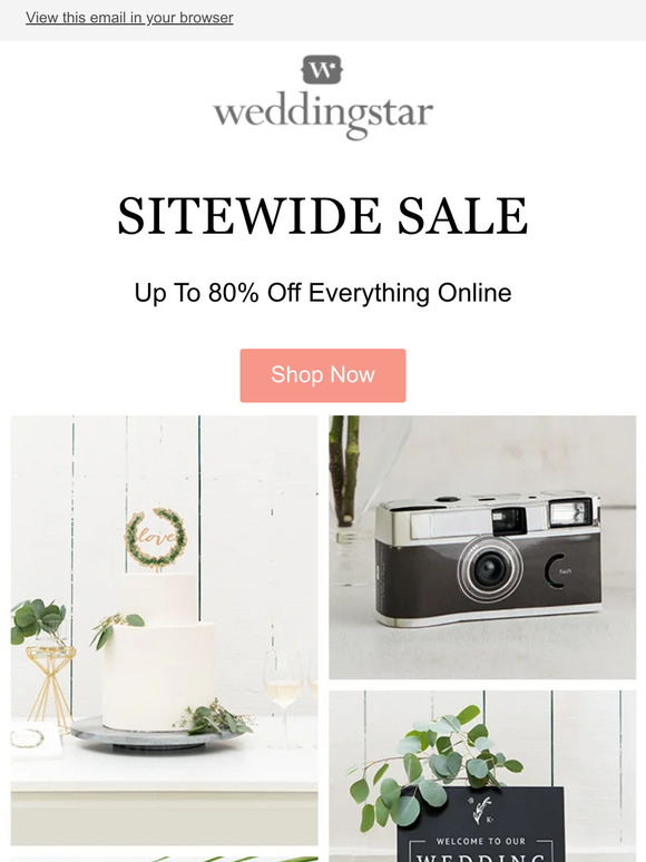 ICYMI - Up to 80% Off sitewide is on now!