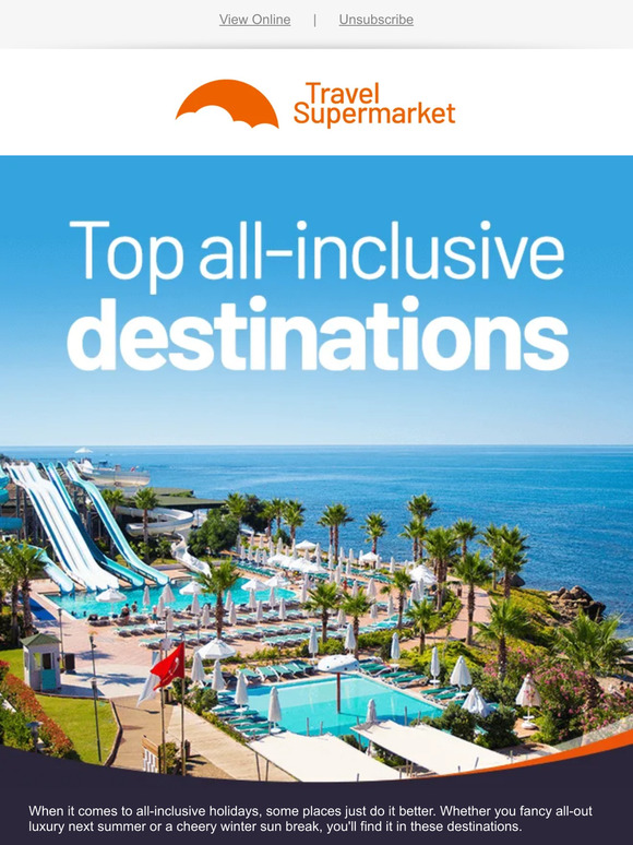 TravelSupermarket 10 of the best allinclusive destinations ☀️ Milled