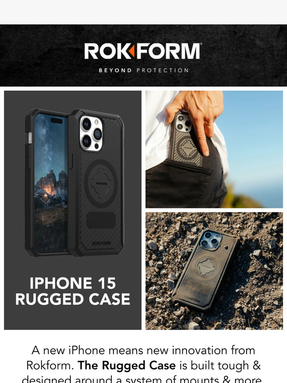 Rokform: 💪 Unmatched Toughness — The iPhone 15 Rugged Case | Milled