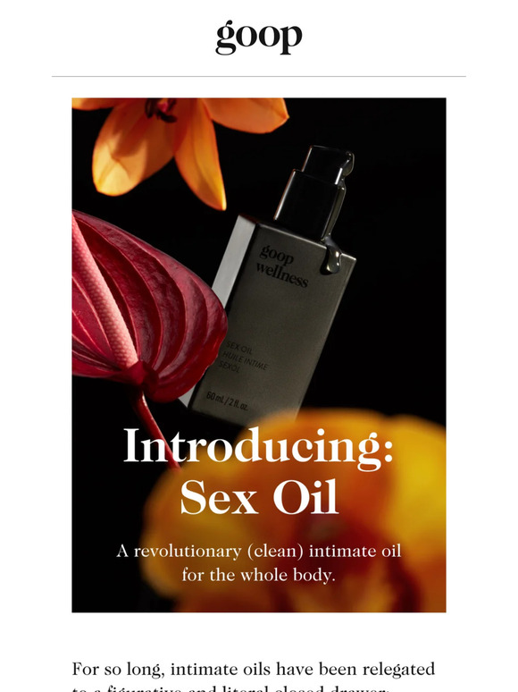 new: Sex Oil