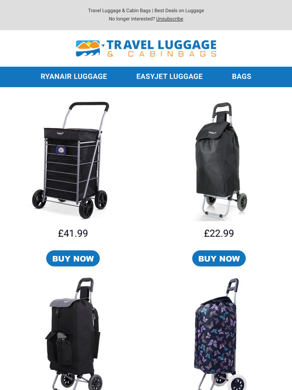 Travel Luggage & Cabin Bags Ltd Shop in Style and Convenience with Our