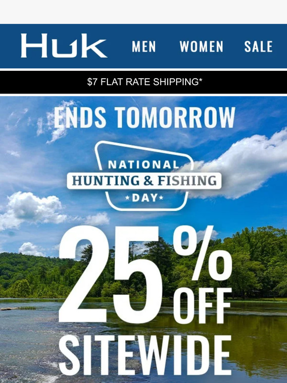Ends Tomorrow! 25% off Sitewide*