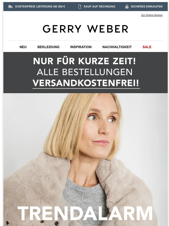 Sichern Sie sich jetzt die schönsten Jacken und Mäntel!