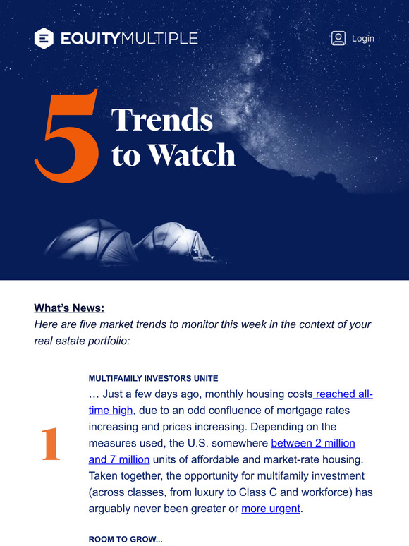 5 Trends to Watch