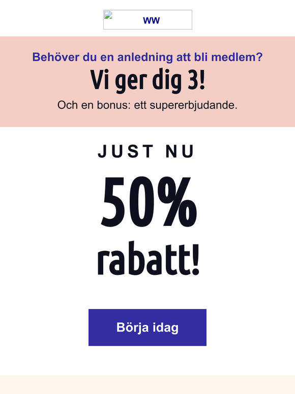 3 anledningar att gå med i ViktVäktarna💙