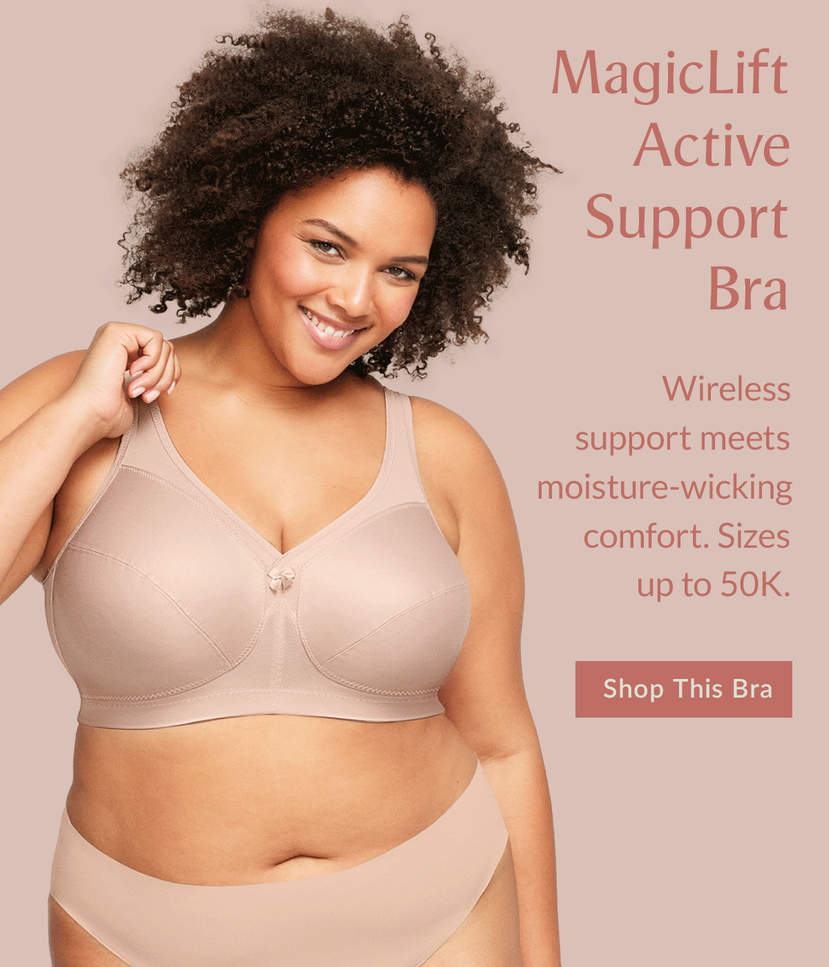 MagicLift Active Support Bra | Cafe