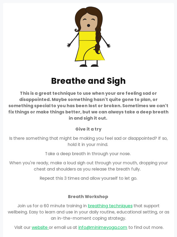 Breathe and Sigh