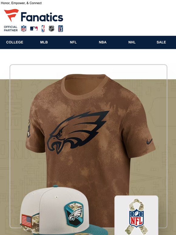 JUST RELEASED: Eagles Salute to Service Collection