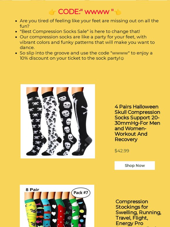 Calf Compression Socks - Huge Selection and Top Brands