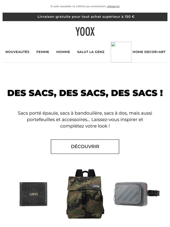 YOOX Sacs, sacs à dos et bien plus encore complétez votre tenue Milled