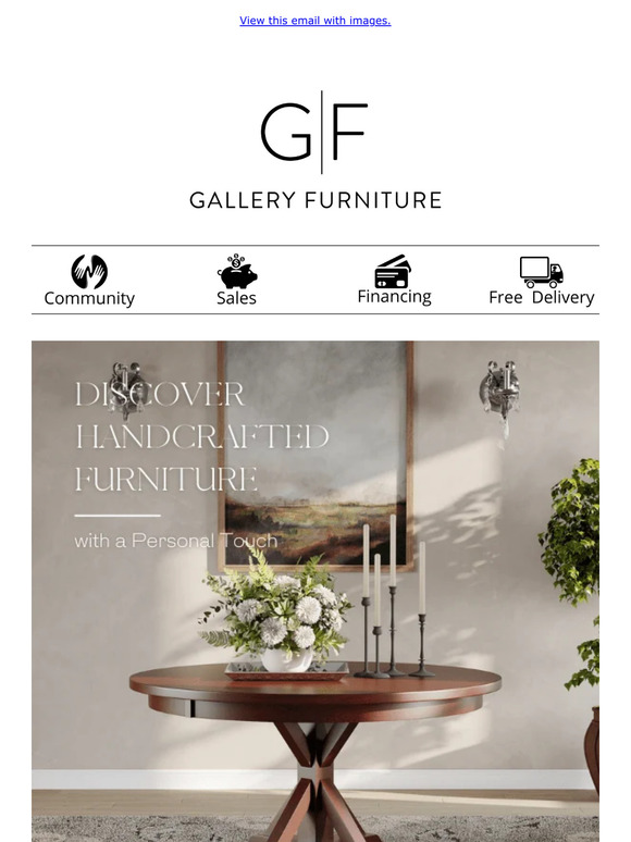Gallery Furniture Upgrade Your Living Space with MadeinAmerica