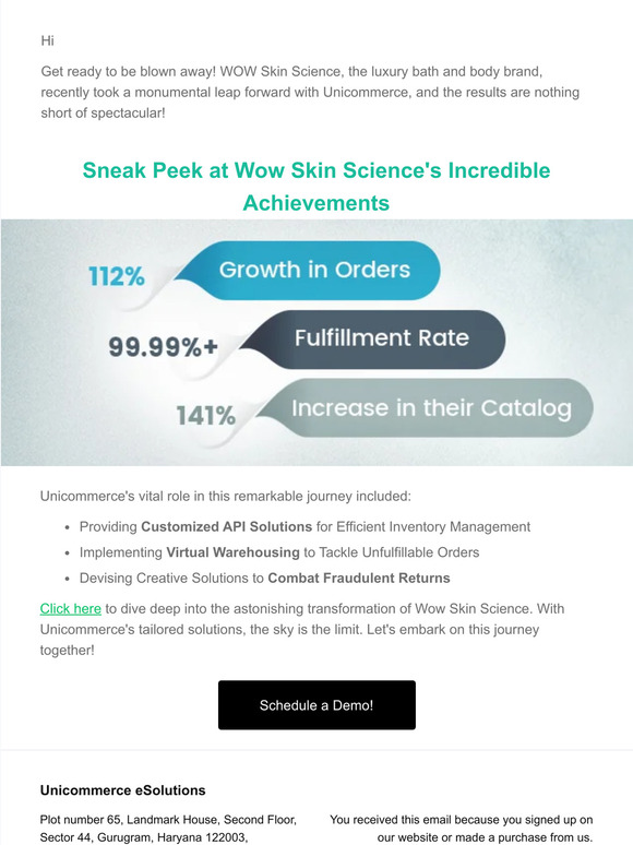 Unicommerce ESolutions Pvt. Ltd.: Revolutionizing Retail: The WOW Skin ...