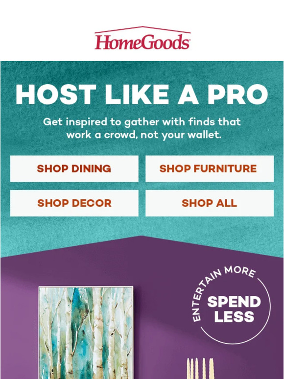 Home Goods How to host in style & save 🍷🧀 Milled