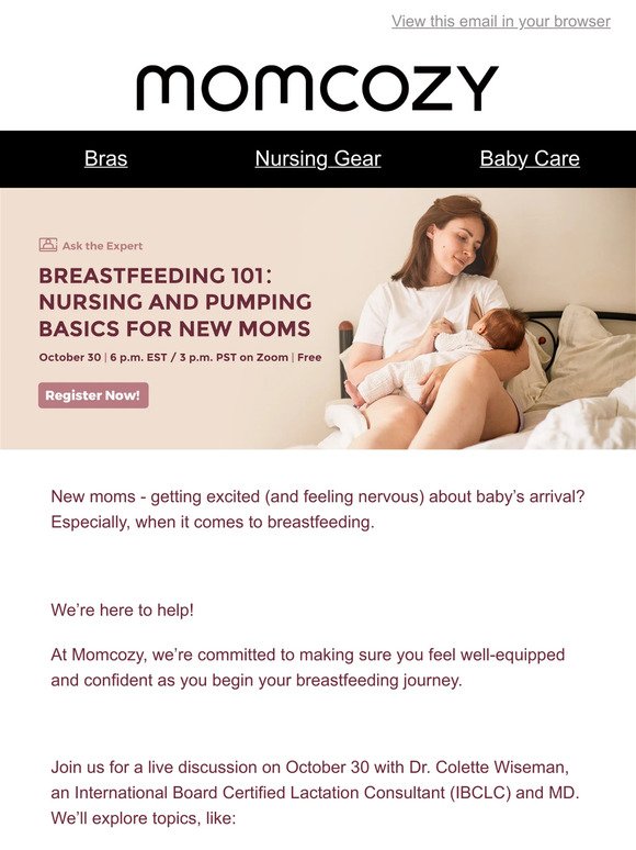 Introducing Momcozy's Nursing Bras: Where Self-Care, Comfort, and