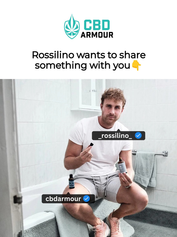Rossilino loves CBD Oil 🤤