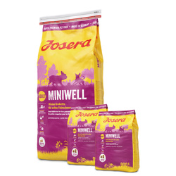 Josera Adult Miniwell 15 kg - karma dla dorosłych psów ras małych 15kg + 2x 900 g gratis