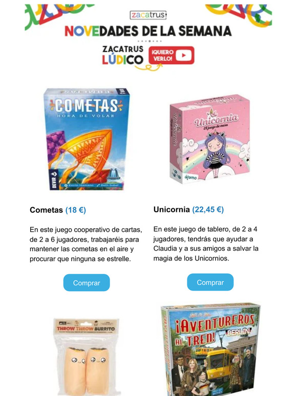Novedades que están triunfando 🥳 Cometas, Unicornia, Three Wishes 🧞‍♂