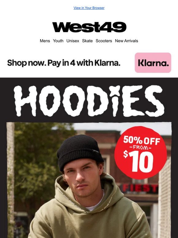 Hoodies from $10?!😅