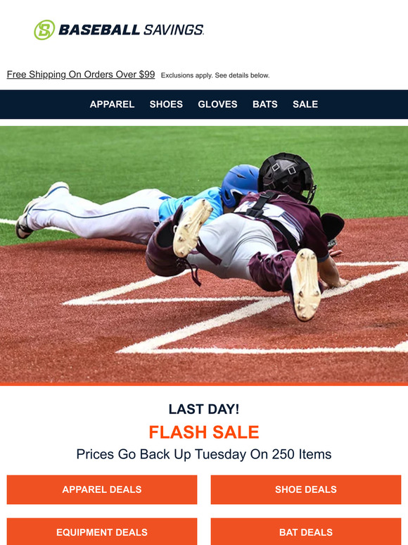 Flash Sale Ends Today!