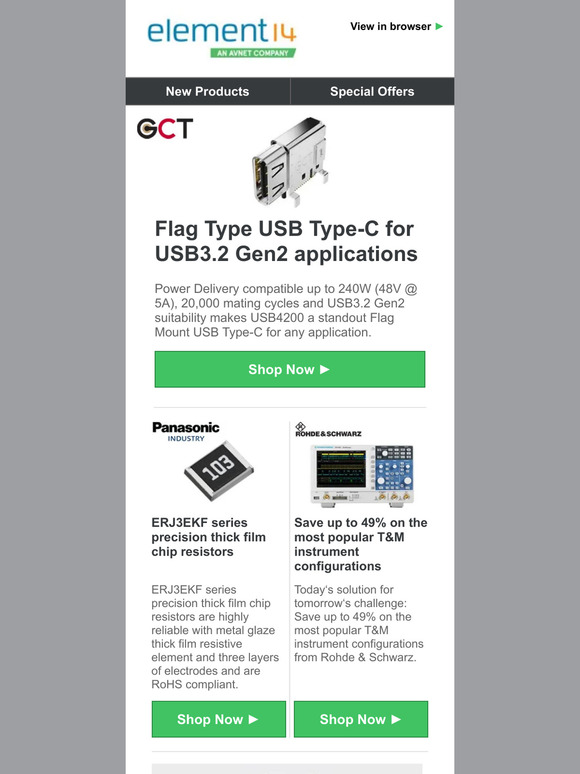 Save up to 49% on T&M instrument configurations and more
