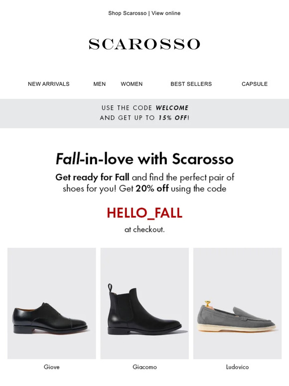 Last Day to get ready for Fall with 20% off