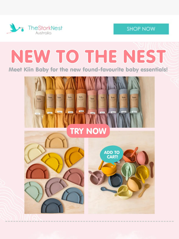🌈New to the Nest: Kiin Baby - Nature-Inspired Baby Essentials!
