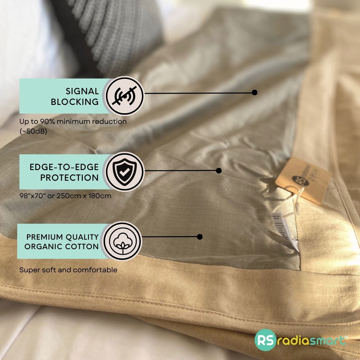 Radia Smart Bed Blanket