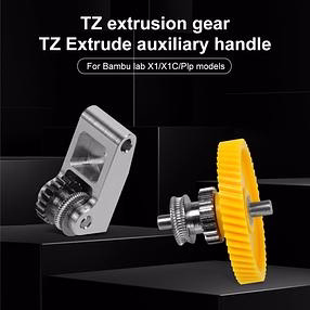 TZ Extrusion Gear TZ Extrude Auxiliary Handle for Bambu Lab X1/X1C/PIp Models
