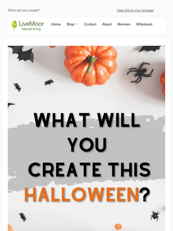 Halloween - what will you create? 👻